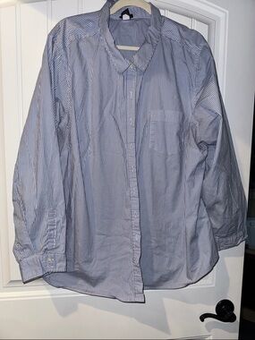 Torrid 4 Pinstripe Blouse